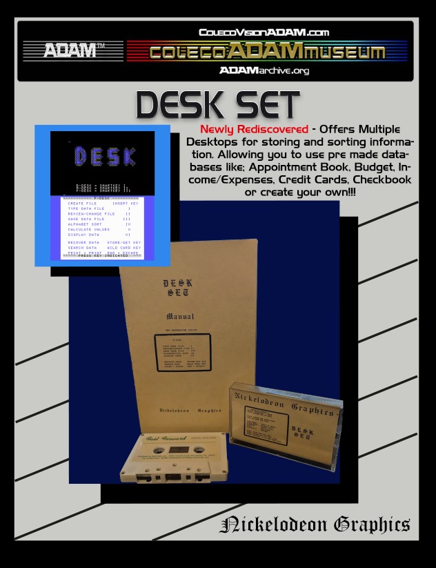 RARE CIX for ColecoVision